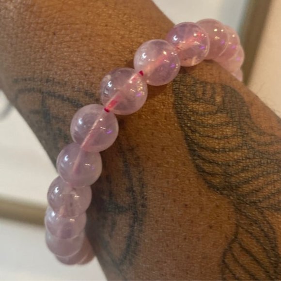 Lavender Rose Quartz Bracelet - Picture 1 of 1